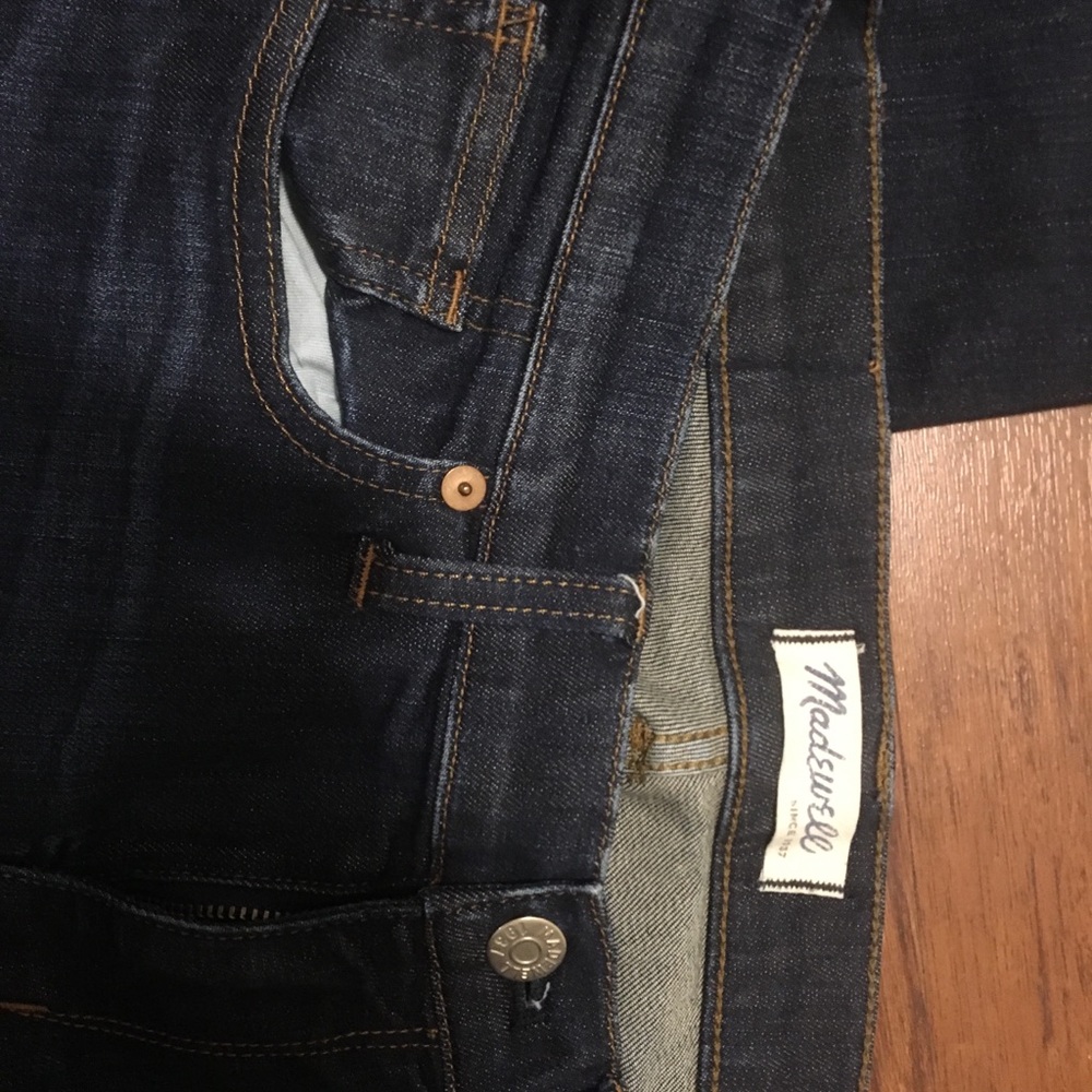 Madewell skinny jeans dark wash size 28